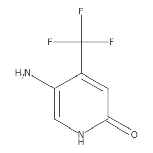 5-Amino-2-hydroxy-4-(trifluoromethyl)pyridine Structure