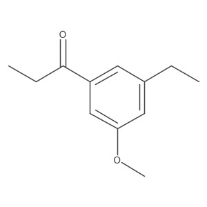 1-(3-Ethyl-5-methoxyphenyl)propan-1-one结构式