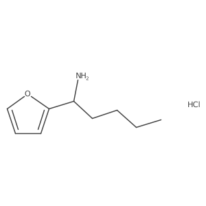 1-(Furan-2-yl)pentan-1-amine hydrochloride Structure