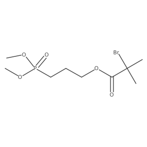 3-(Dimethoxyphosphoryl)propyl 2-bromo-2-methylpropanoate Structure