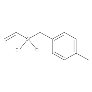 1-[(Dichloroethenylsilyl)methyl]-4-methylbenzene结构式
