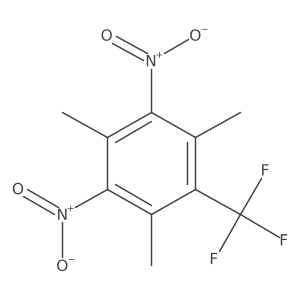 1,3-Dinitro-5-(trifluoromethyl)mesitylene Structure