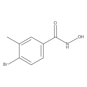 4-bromo-N-hydroxy-3-methylbenzamide Structure