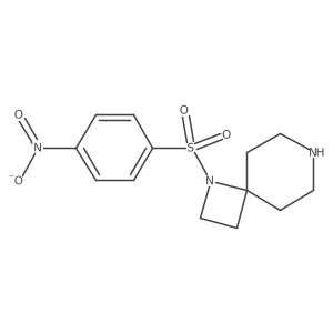 1-(4-Nitrobenzenesulfonyl)-1,7-diazaspiro[3.5]nonane Structure