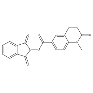 1,3-dioxo-2,3-dihydro-1H-isoindol-2-yl 1-methyl-2-oxo-1,2,3,4-tetrahydroquinoline-6-carboxylate结构式