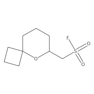 5-Oxaspiro[3.5]nonan-6-ylmethanesulfonyl fluoride Structure
