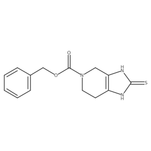 benzyl 2-sulfanyl-3H,4H,5H,6H,7H-imidazo[4,5-c]pyridine-5-carboxylate结构式