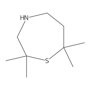 2,2,7,7-Tetramethyl-1,4-thiazepane Structure