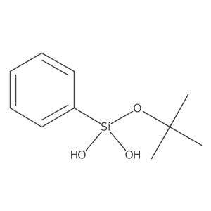 Silanediol, tert-butoxyphenyl-结构式