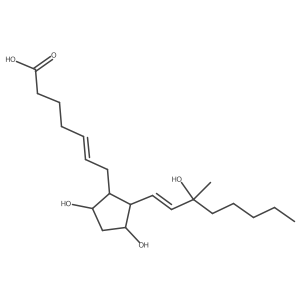(15S)-15-Methyl PGF2beta Structure