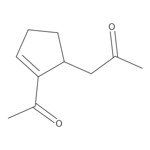 1-(2-Acetylcyclopent-2-en-1-yl)propan-2-one结构式