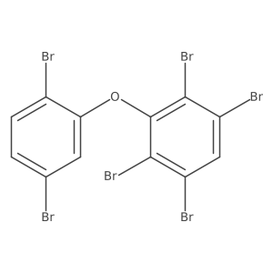 2,2',3,5,5',6-Hexabromodiphenyl ether结构式