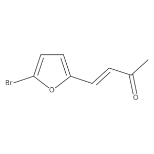 4-(5-Bromofuran-2-yl)but-3-en-2-one结构式