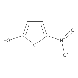 2-Hydroxy-5-nitrofuran Structure