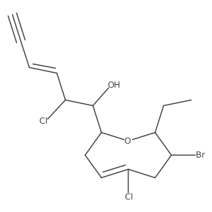 Bermudenynol结构式