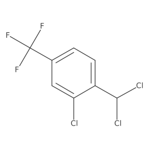 2-Chloro-4-trifluoromethylbenzal chloride结构式