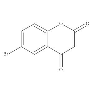 6-Bromochroman-2,4-dione Structure