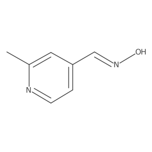 2-Methylisonicotinaldehyde oxime Structure