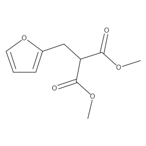 1,3-Dimethyl 2-(furan-2-ylmethyl)propanedioate Structure