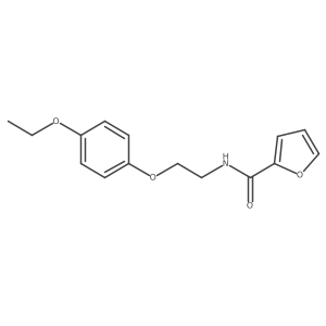 N-(2-(4-ethoxyphenoxy)ethyl)furan-2-carboxamide结构式
