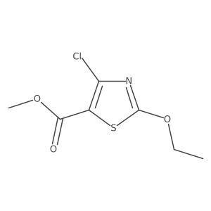 Methyl 4-chloro-2-ethoxy-1,3-thiazole-5-carboxylate Structure