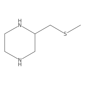 (R)-2-((Methylthio)methyl)piperazine Structure