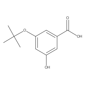 3-Tert-butoxy-5-hydroxybenzoic acid Structure