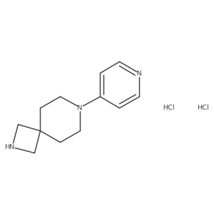 7-(Pyridin-4-yl)-2,7-diazaspiro[3.5]nonane dihydrochloride结构式