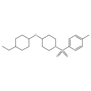 4-(4-Ethylcyclohexyloxy)-1-tosylpiperidine结构式