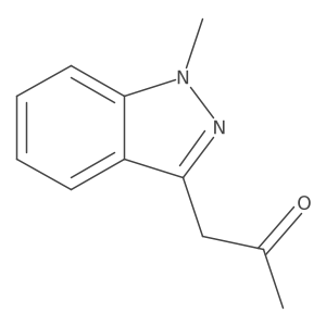 1-(1-methyl-1H-indazol-3-yl)propan-2-one Structure