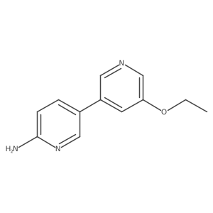 5'-Ethoxy-[3,3'-bipyridin]-6-amine Structure