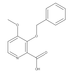 3-Benzyloxy-4-methoxypicolinic acid结构式