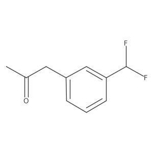 1-(3-(Difluoromethyl)phenyl)propan-2-one Structure