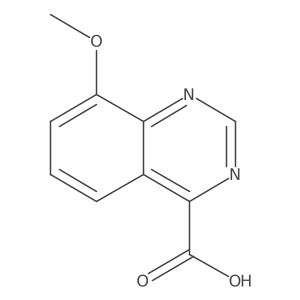 8-Methoxyquinazoline-4-carboxylic acid结构式