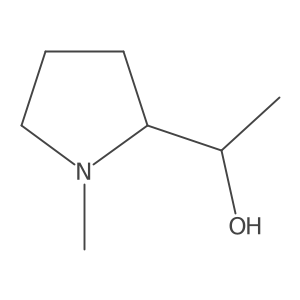 (1R)-1-[(2S)-1-Methylpyrrolidin-2-YL]ethanol Structure