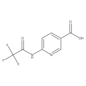 6-Trifluoroacetamido-nicotinic acid Structure