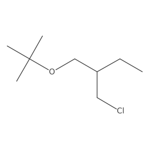1-(Tert-butoxy)-2-(chloromethyl)butane Structure