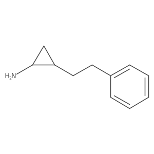 rac-(1R,2R)-2-(2-phenylethyl)cyclopropan-1-amine结构式