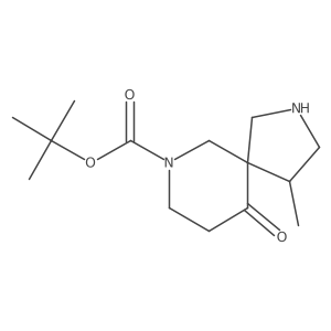 Tert-butyl 4-methyl-10-oxo-2,7-diazaspiro[4.5]decane-7-carboxylate Structure