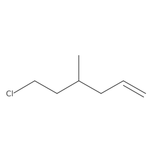 6-Chloro-4-methylhex-1-ene Structure