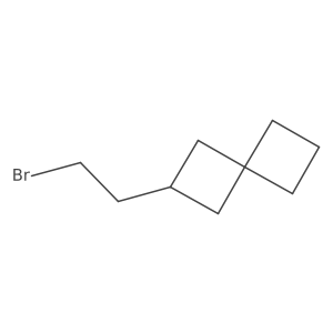 2-(2-Bromoethyl)spiro[3.3]heptane Structure