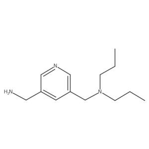 {5-[(Dipropylamino)methyl]pyridin-3-yl}methanamine结构式