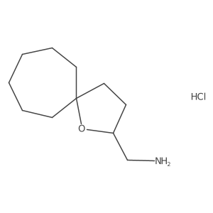 (1-Oxaspiro[4.6]undecan-2-yl)methanamine hydrochloride Structure