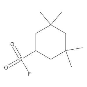 3,3,5,5-Tetramethylcyclohexane-1-sulfonyl fluoride Structure
