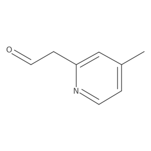 4-Methyl-2-pyridineacetaldehyde Structure