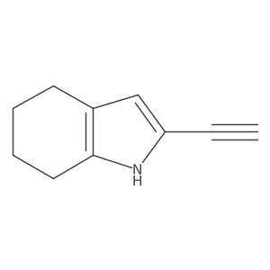 2-Ethynyl-4,5,6,7-tetrahydroindole结构式