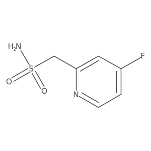 (4-Fluoropyridin-2-yl)methanesulfonamide结构式