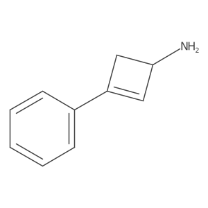 3-Phenylcyclobut-2-en-1-amine结构式
