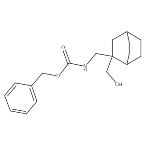 benzyl N-{[2-(hydroxymethyl)bicyclo[2.2.2]octan-2-yl]methyl}carbamate结构式