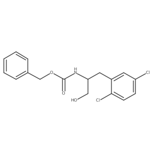 benzyl N-[(2R)-1-(2,5-dichlorophenyl)-3-hydroxypropan-2-yl]carbamate Structure